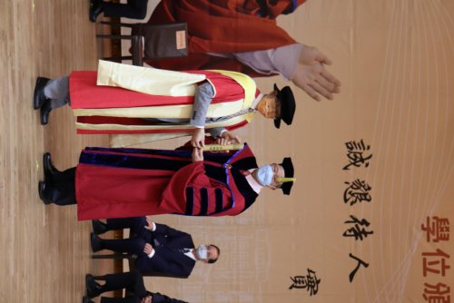111年6月9日黃昆輝先生名譽博士學位頒授典禮-7