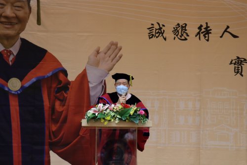 111年6月9日黃昆輝先生名譽博士學位頒授典禮-4